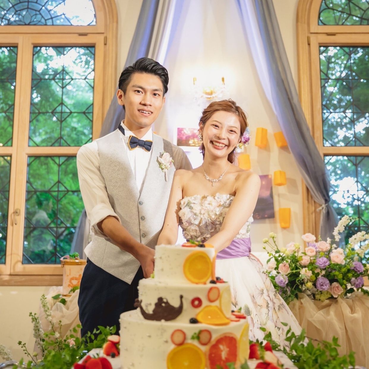 披露宴パーティのカバー写真