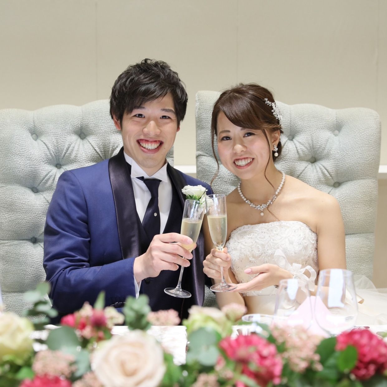 披露宴パーティのカバー写真