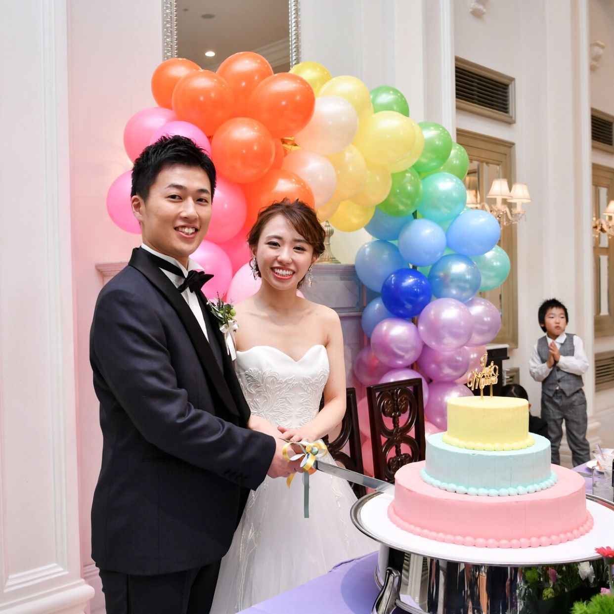 披露宴パーティのカバー写真