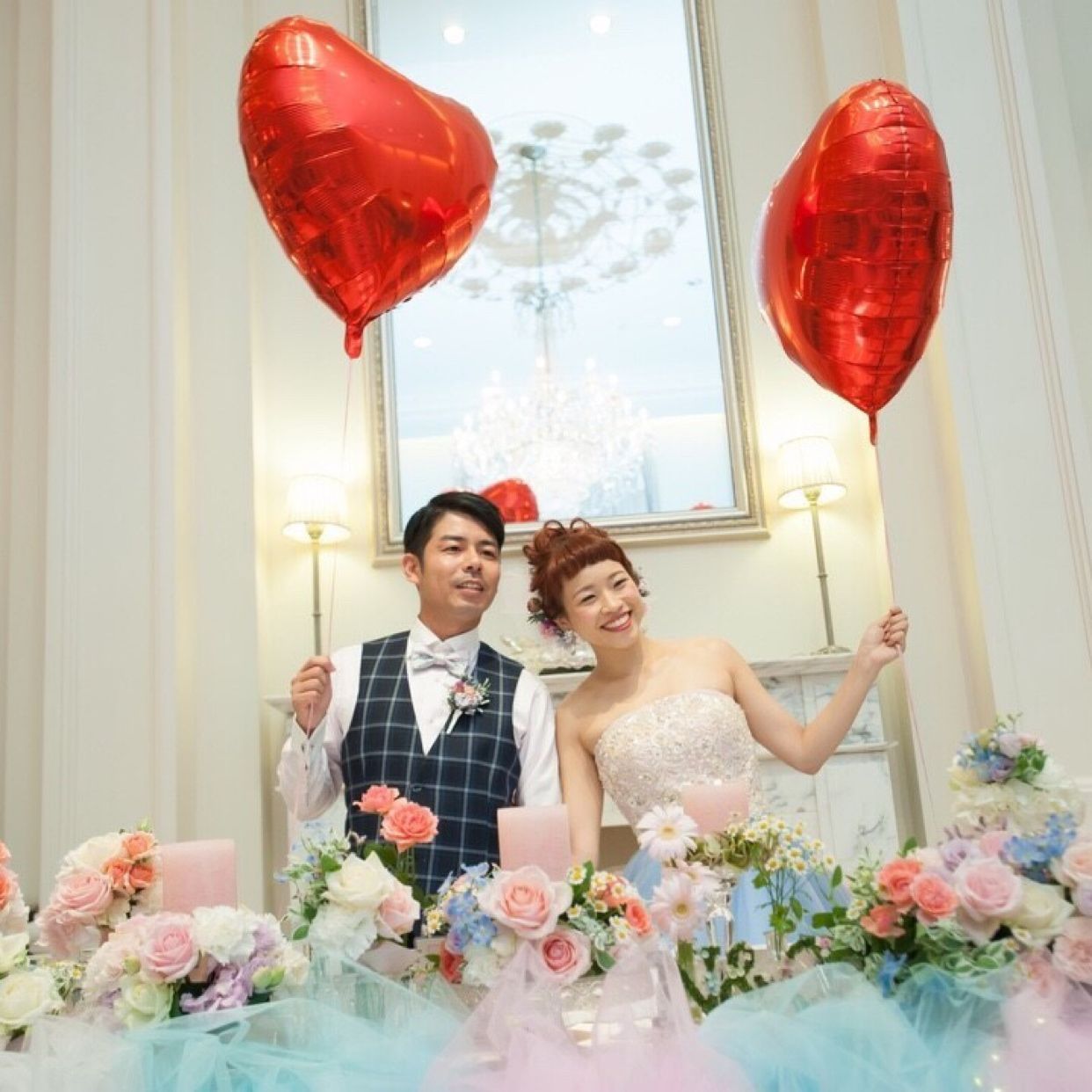 披露宴パーティのカバー写真