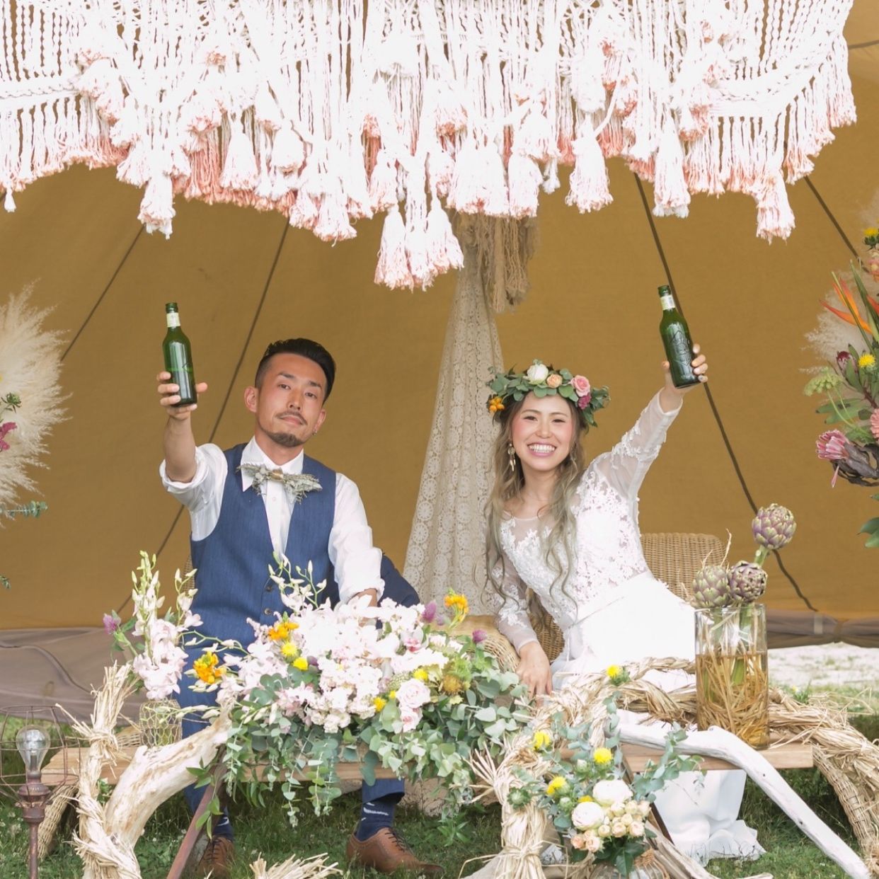 披露宴パーティのカバー写真