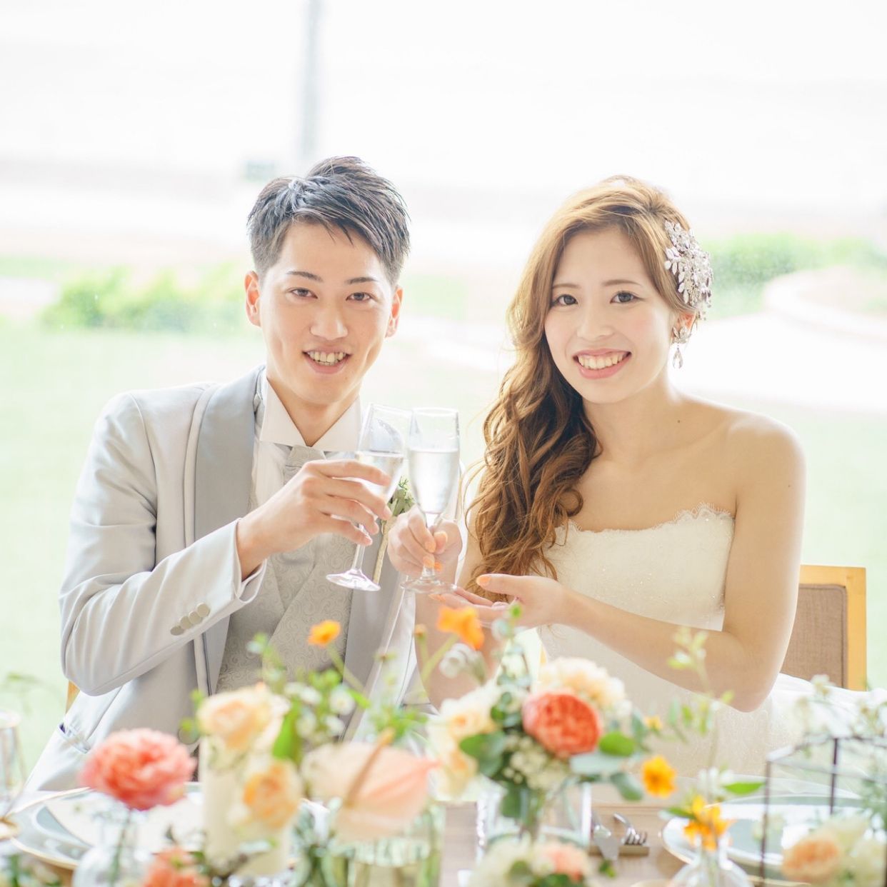 披露宴パーティのカバー写真