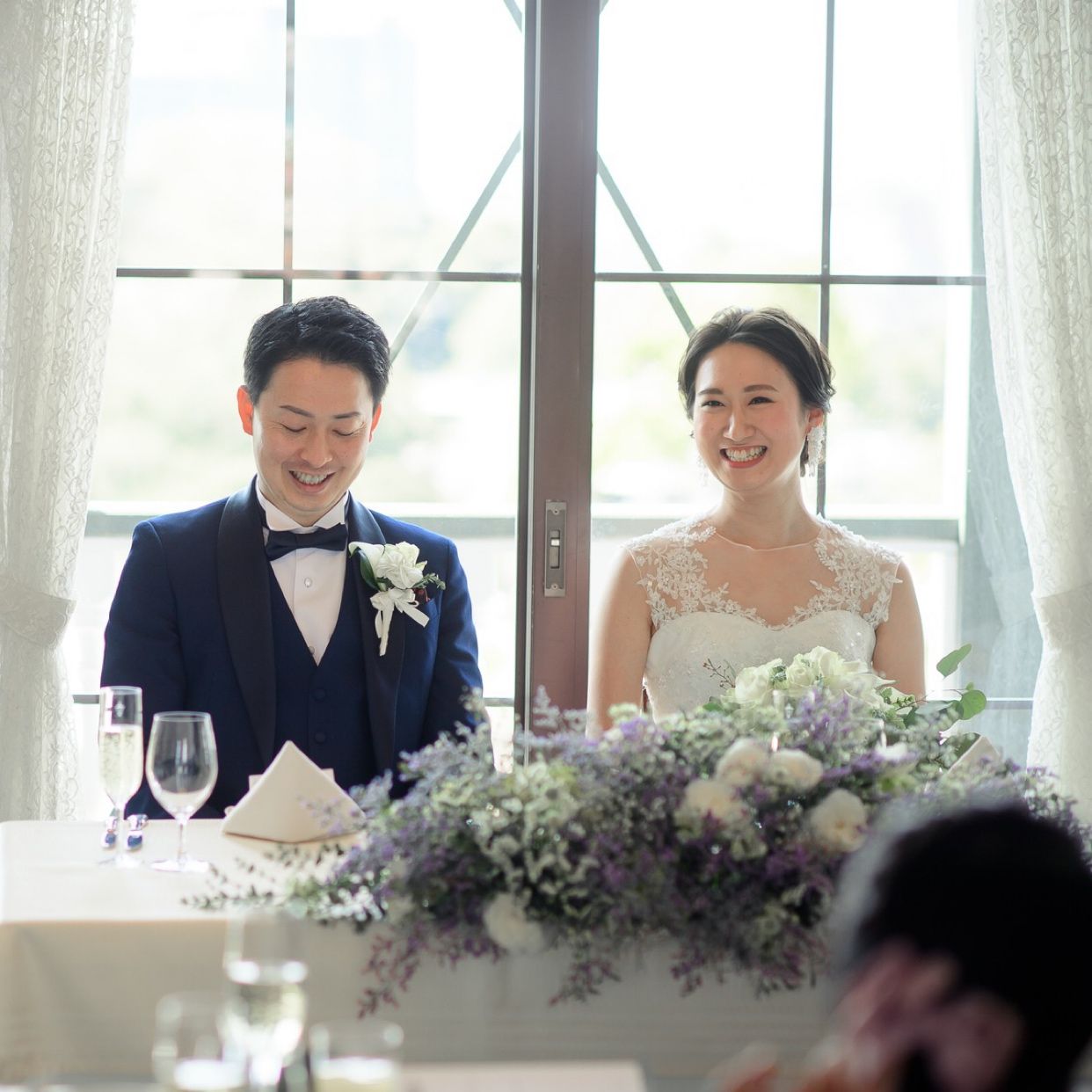 披露宴パーティのカバー写真