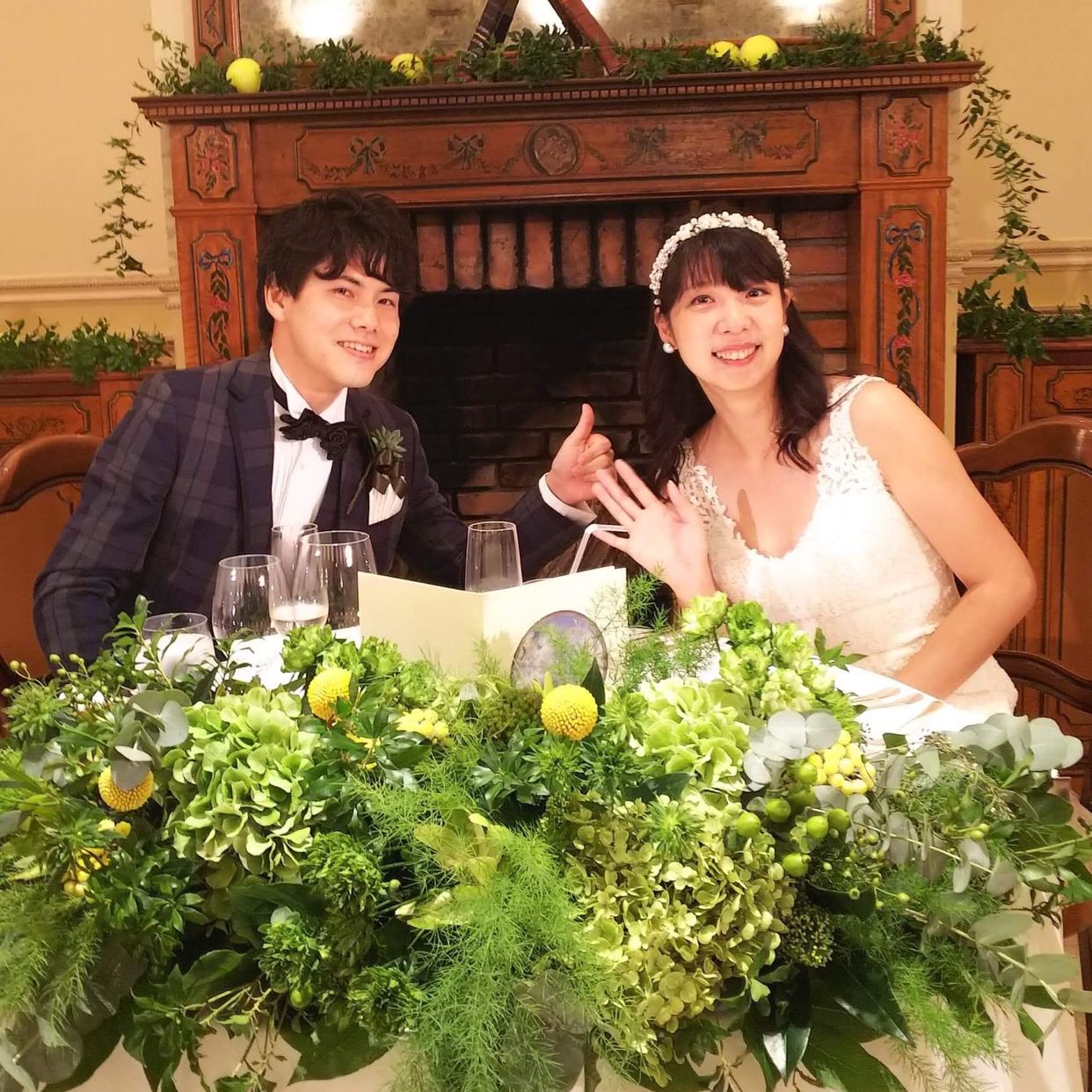 披露宴パーティのカバー写真