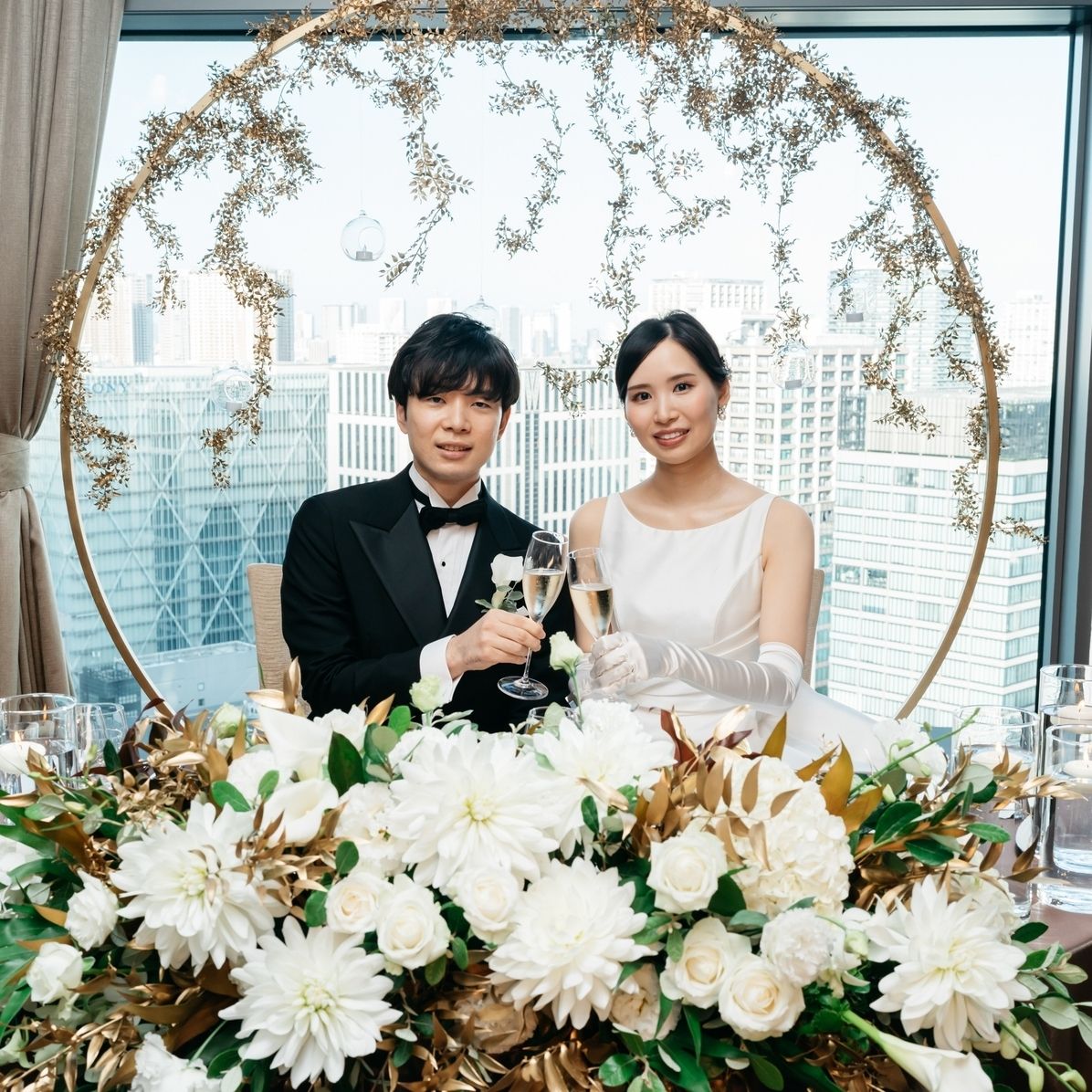 披露宴パーティのカバー写真