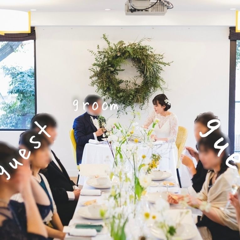 披露宴パーティのカバー写真