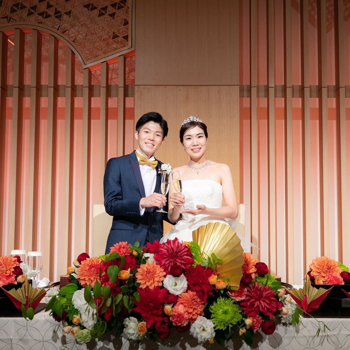 披露宴パーティのカバー写真