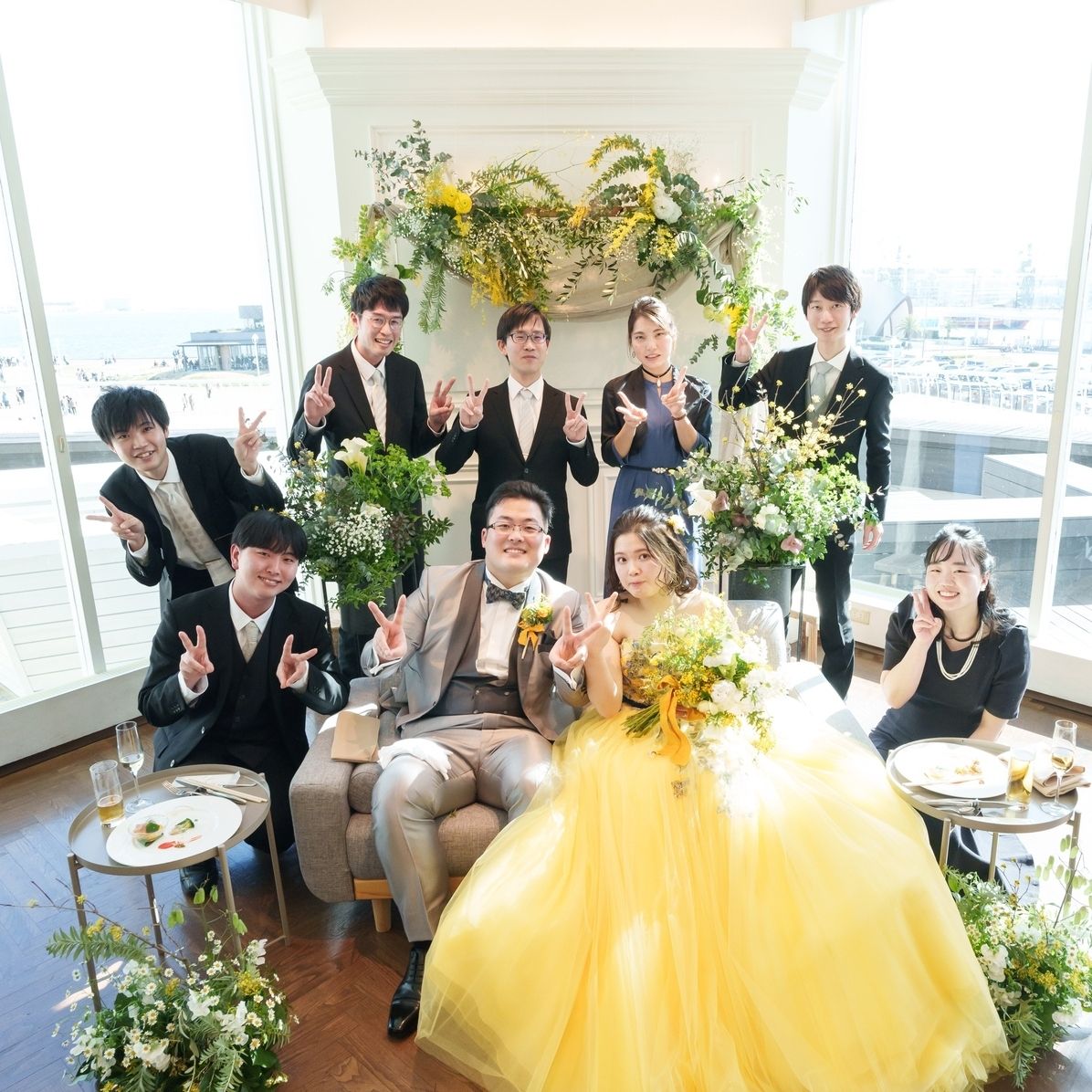 披露宴パーティのカバー写真