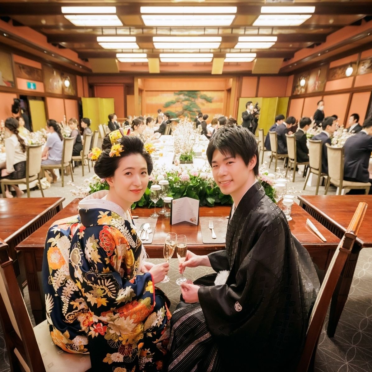 披露宴パーティのカバー写真