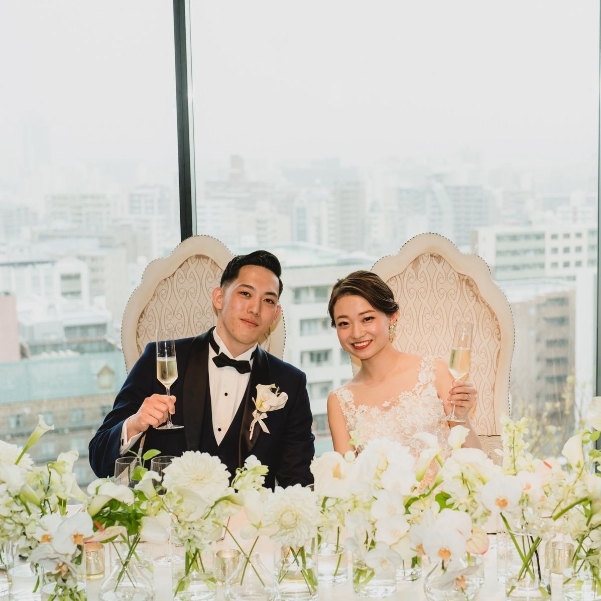 披露宴パーティのカバー写真