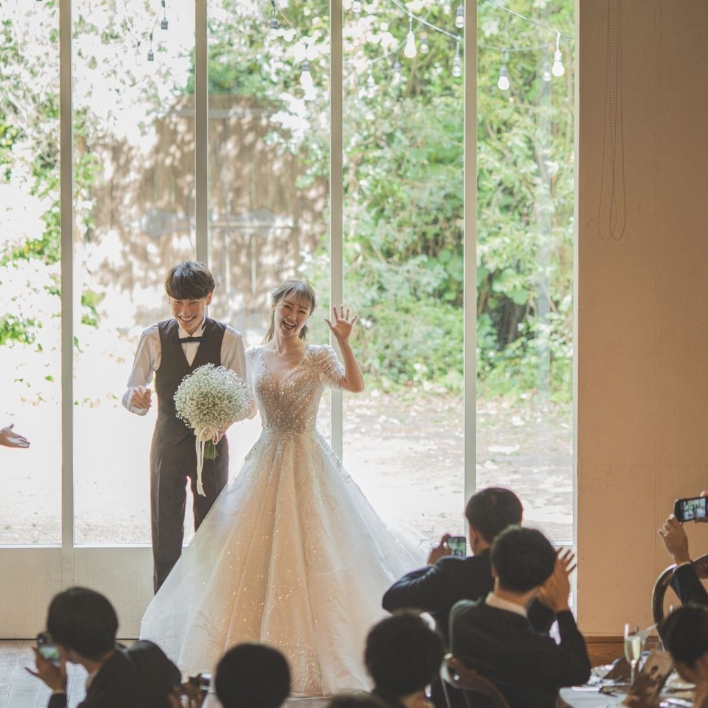 披露宴パーティのカバー写真