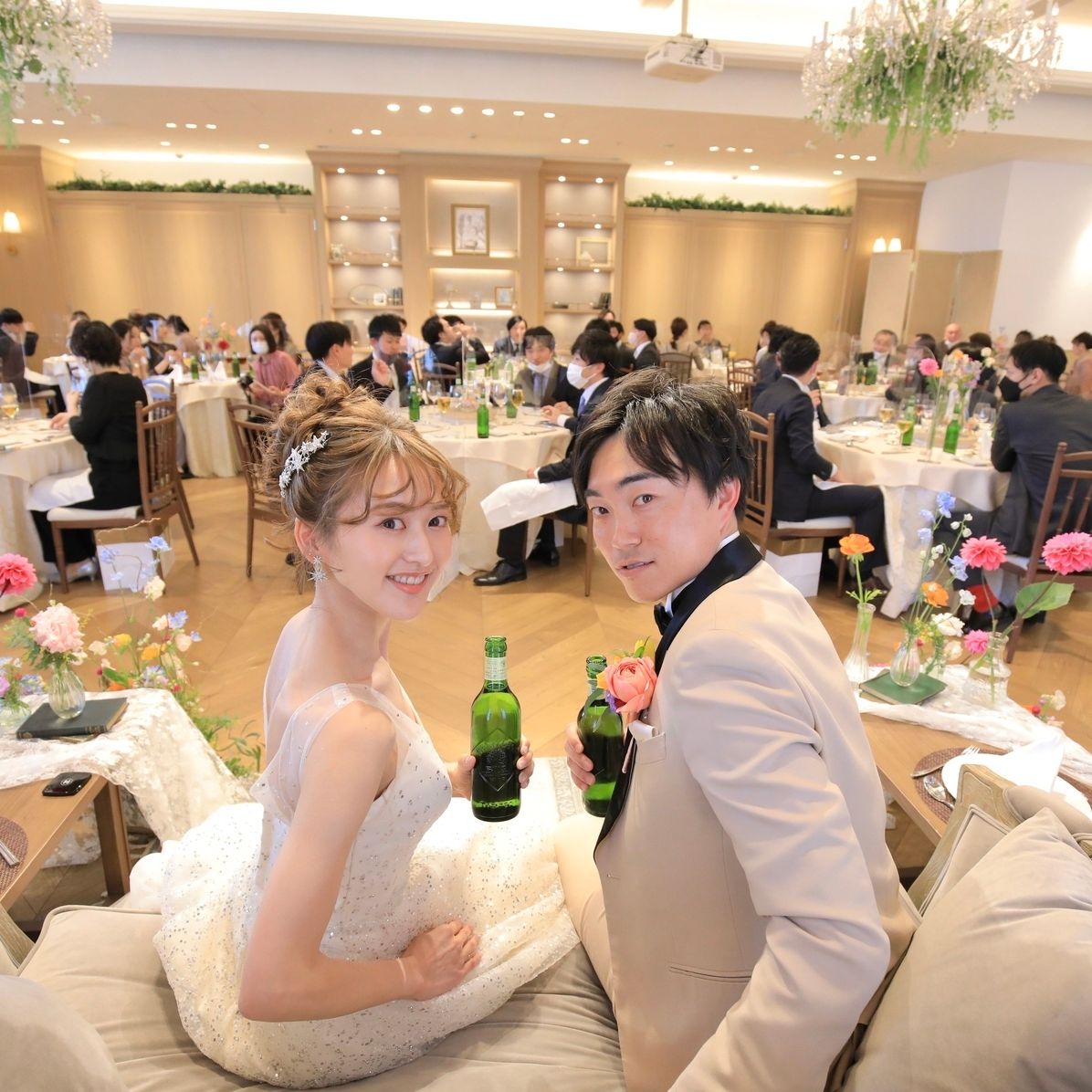 披露宴パーティのカバー写真