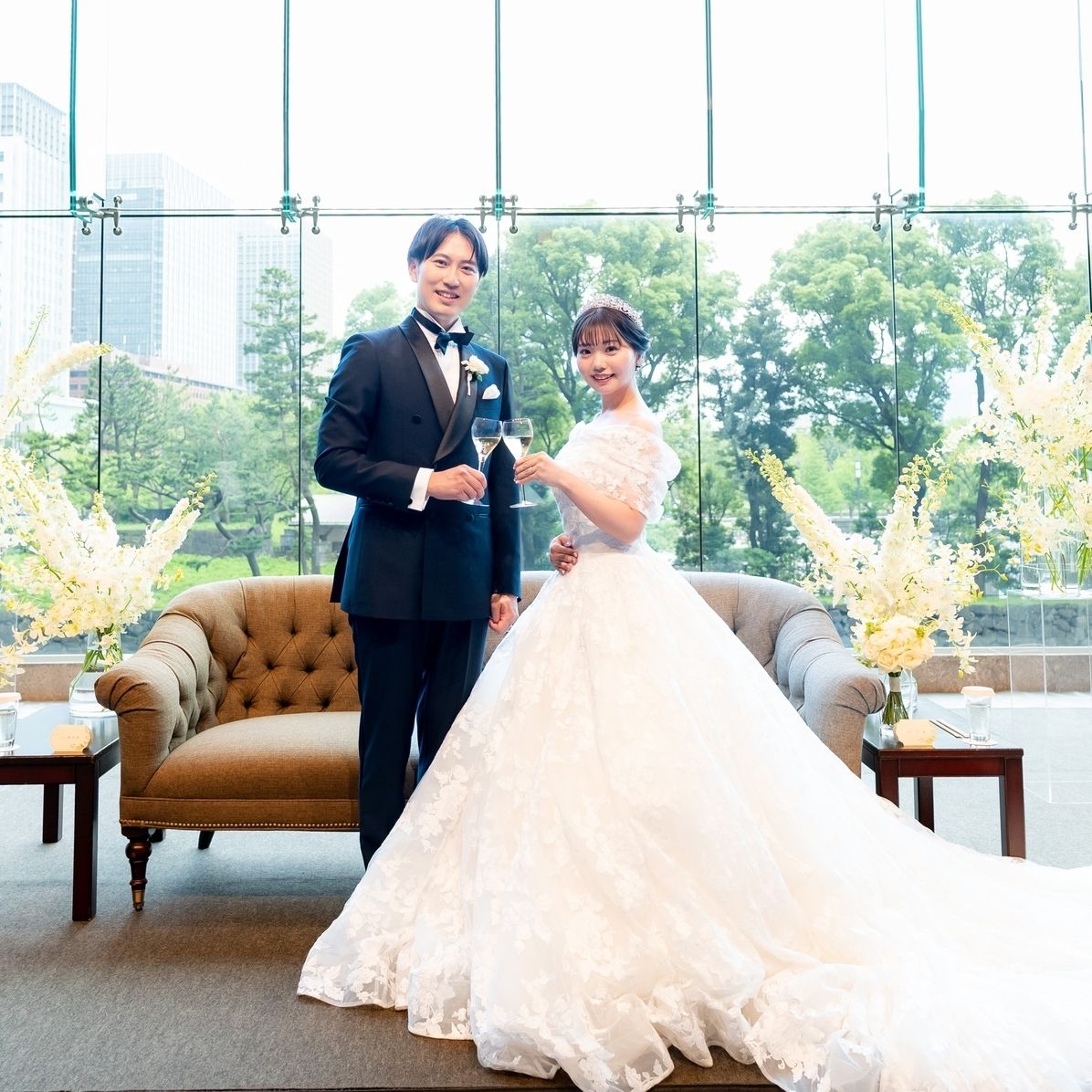 披露宴パーティのカバー写真