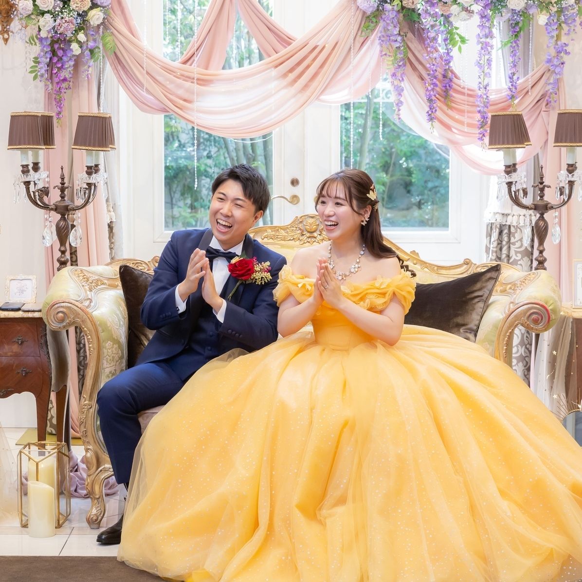 披露宴パーティのカバー写真