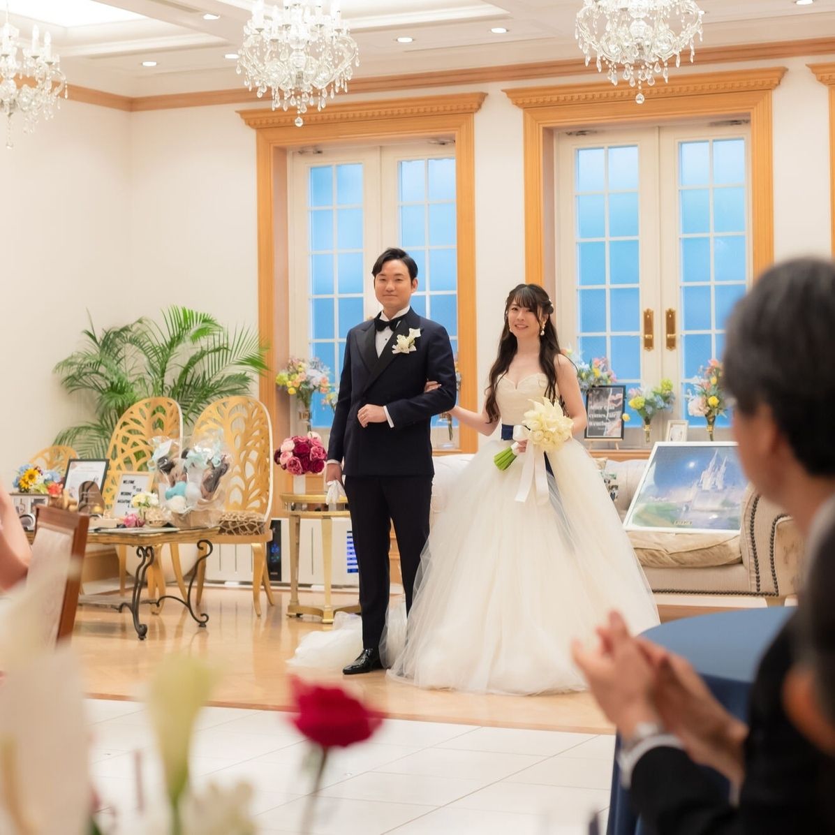 披露宴パーティのカバー写真