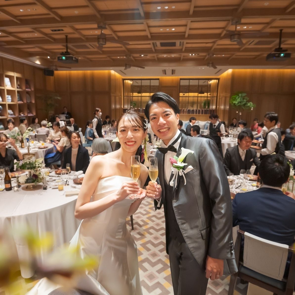 披露宴パーティのカバー写真