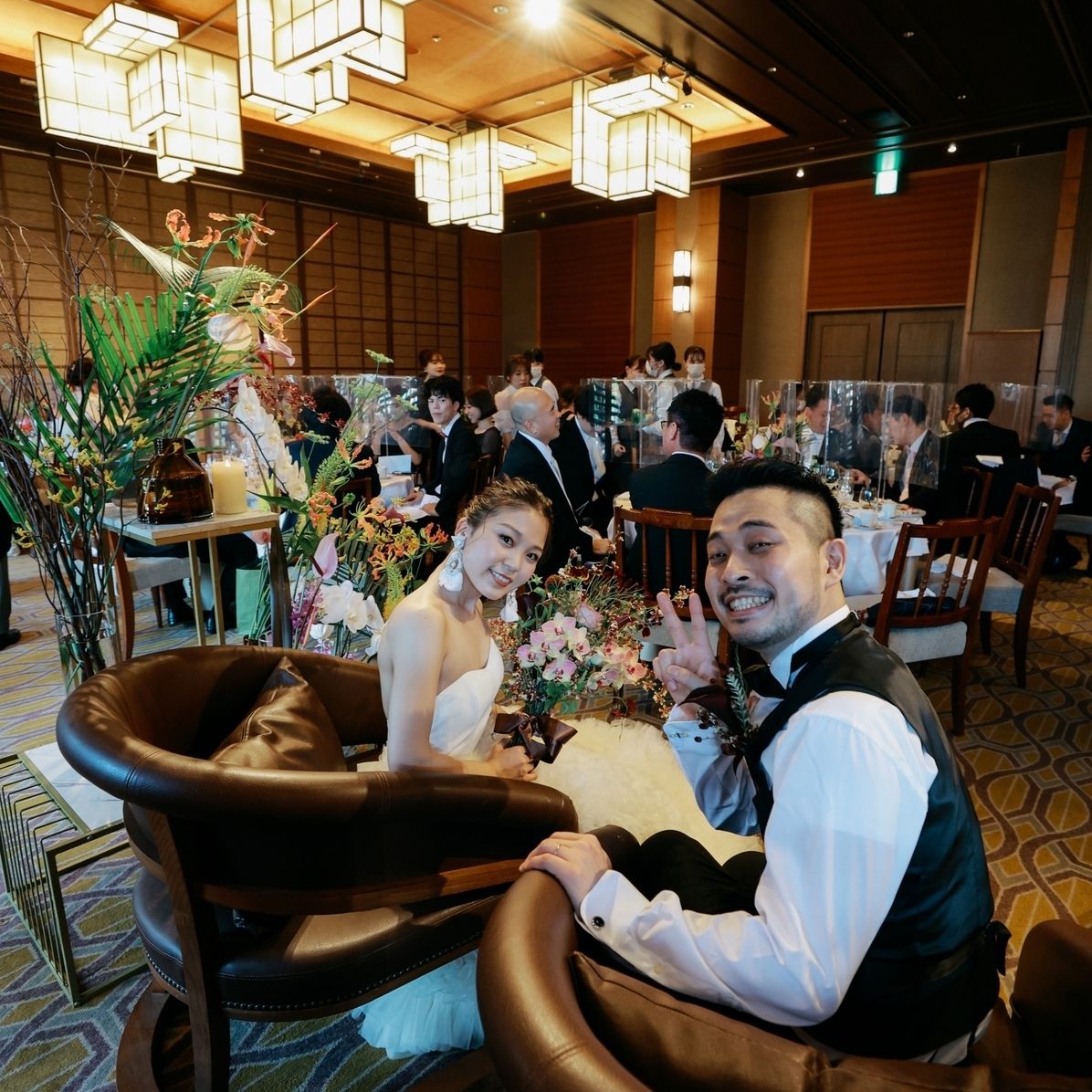 披露宴パーティのカバー写真