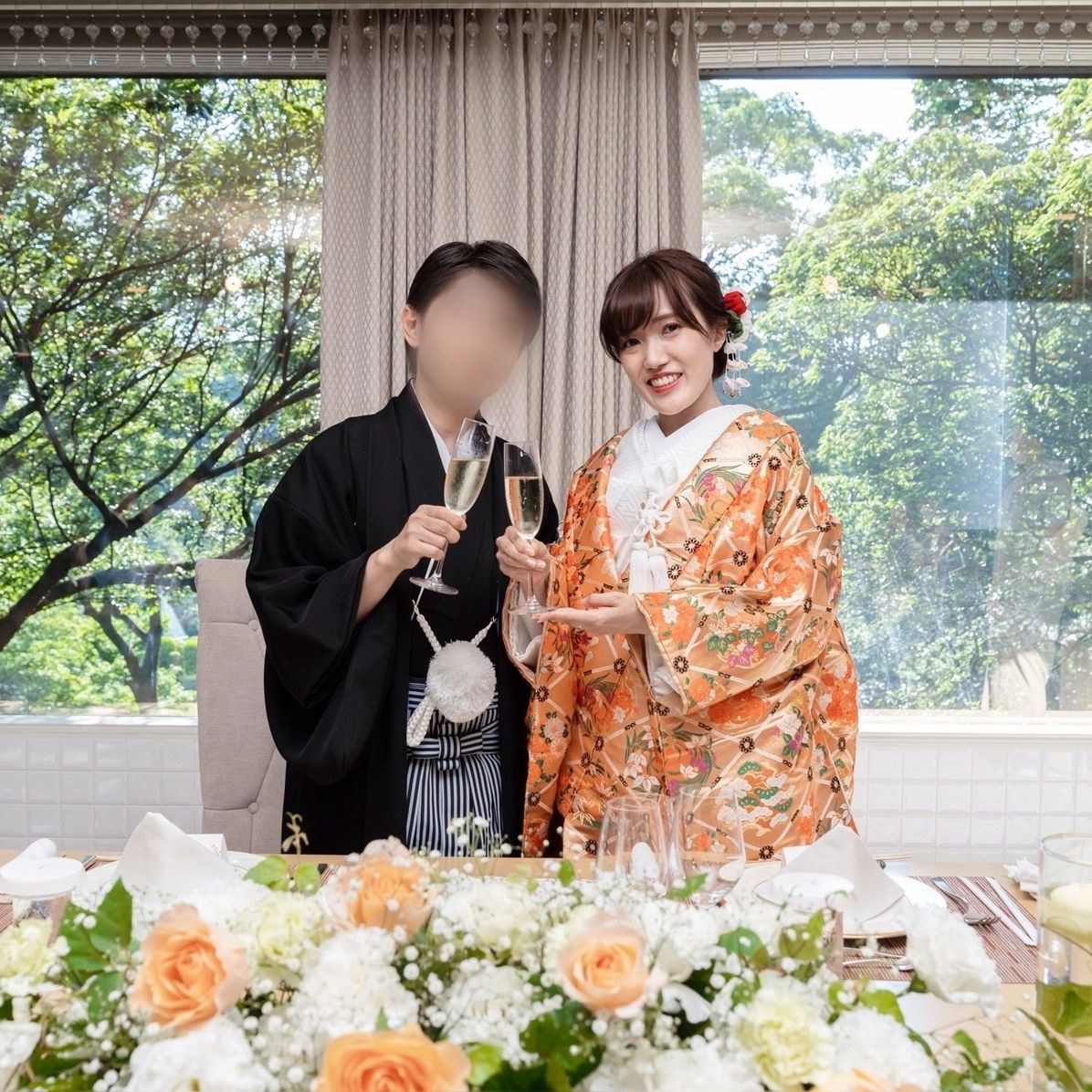 披露宴パーティのカバー写真