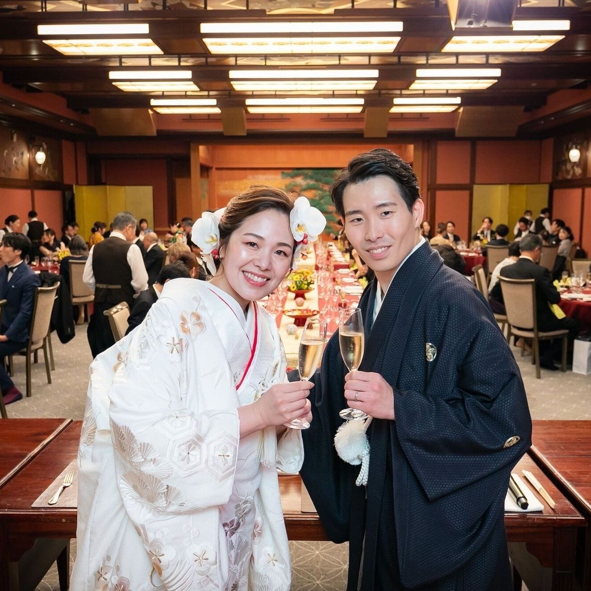 披露宴パーティのカバー写真