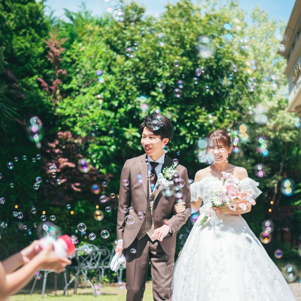 披露宴パーティのカバー写真