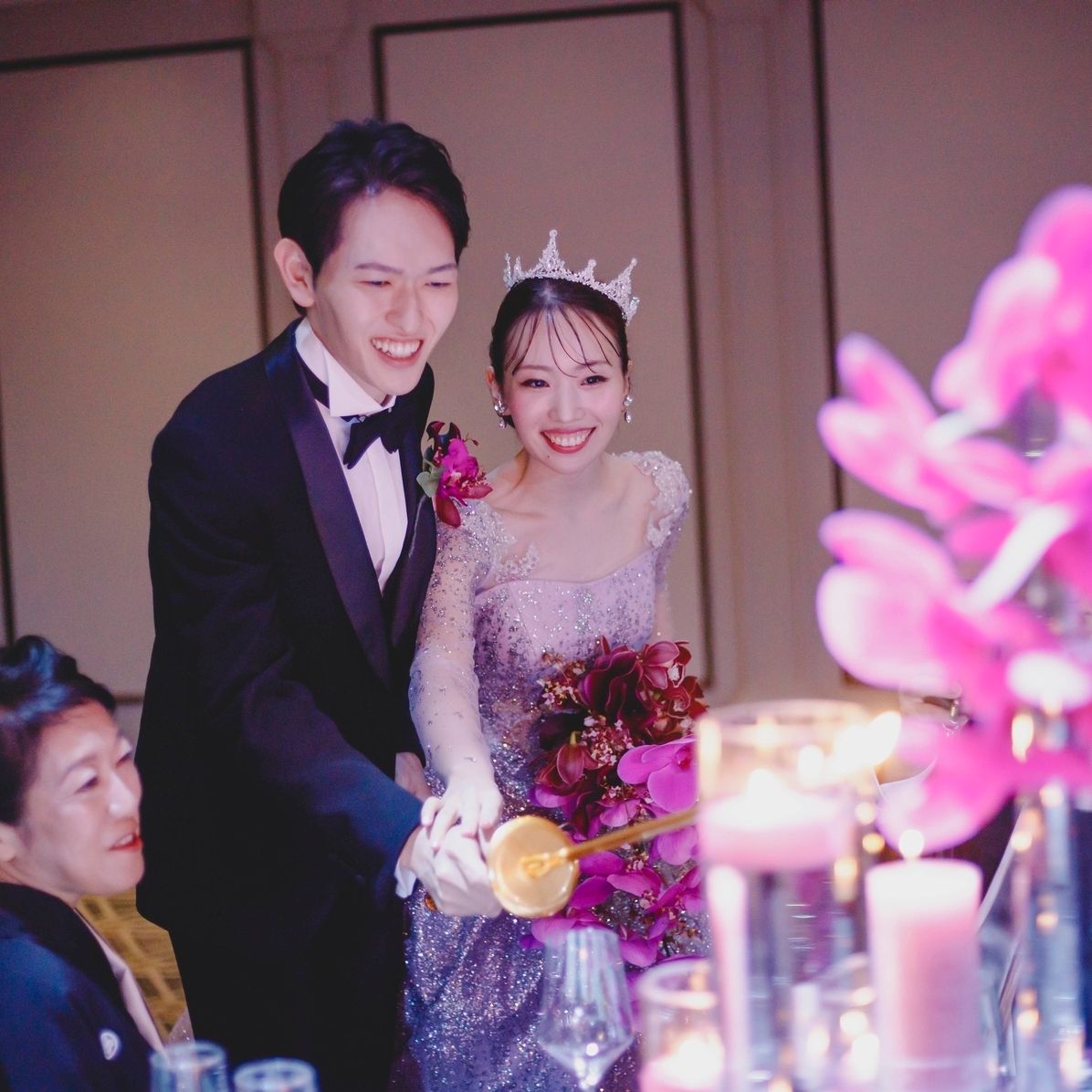 披露宴パーティのカバー写真