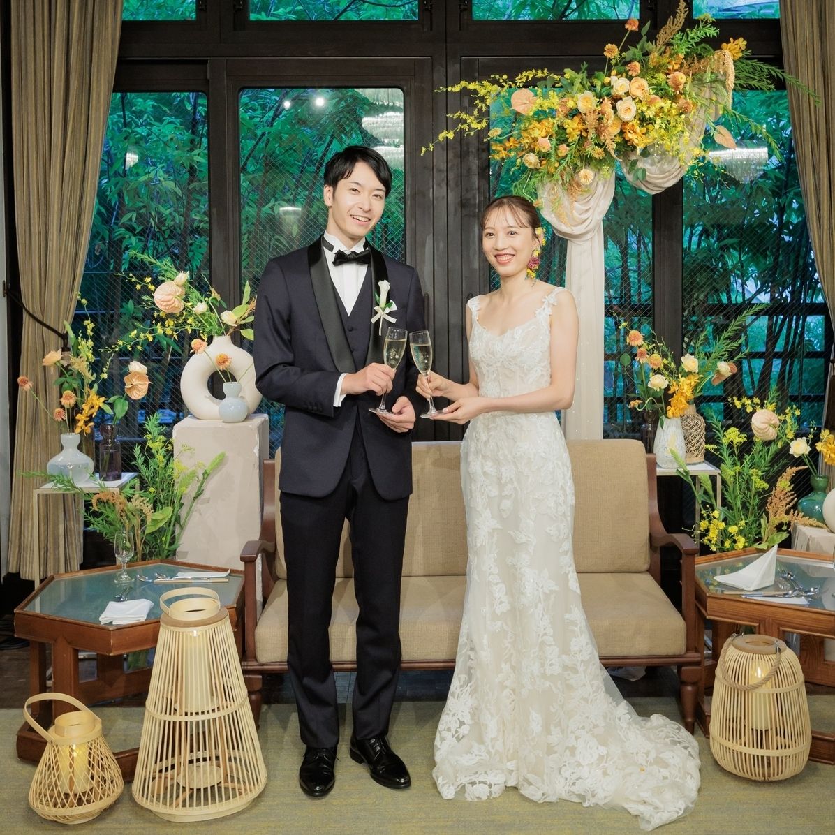 披露宴パーティのカバー写真