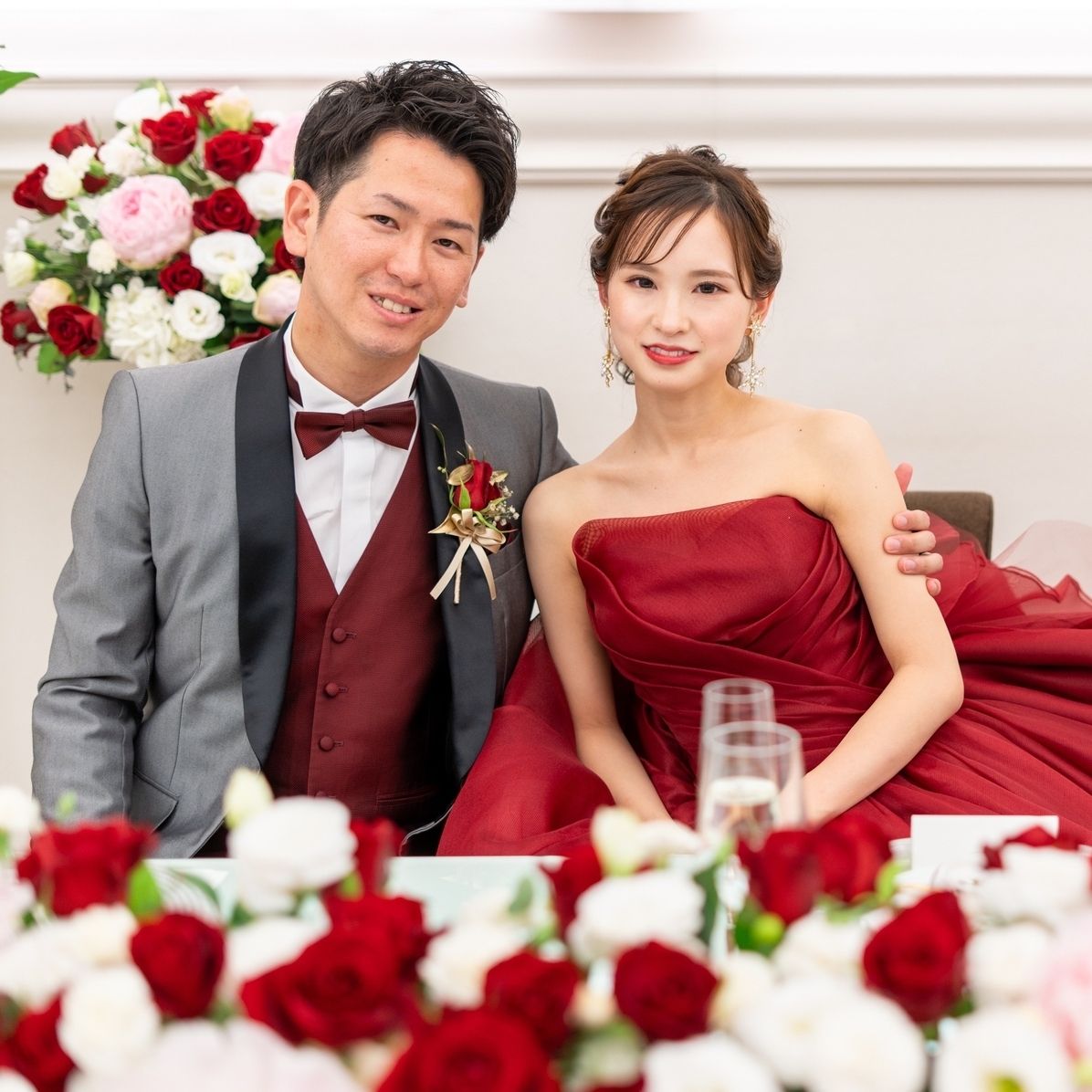 披露宴パーティのカバー写真