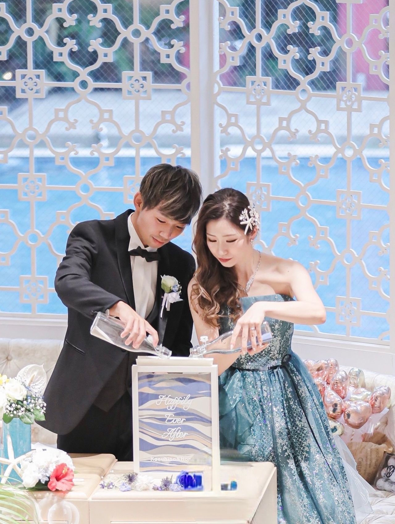 披露宴パーティのカバー写真