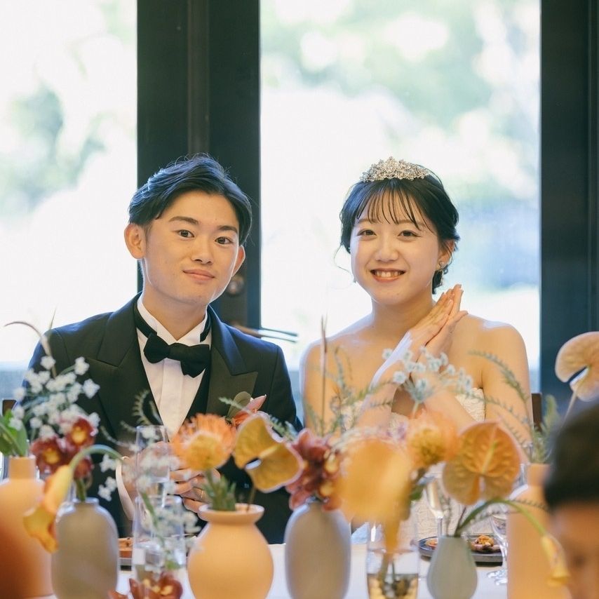 披露宴パーティのカバー写真