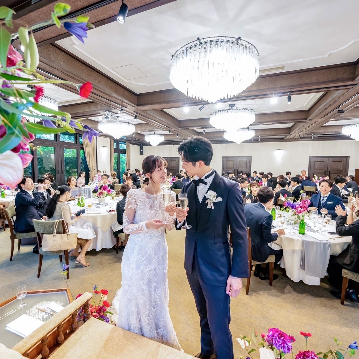 披露宴パーティのカバー写真