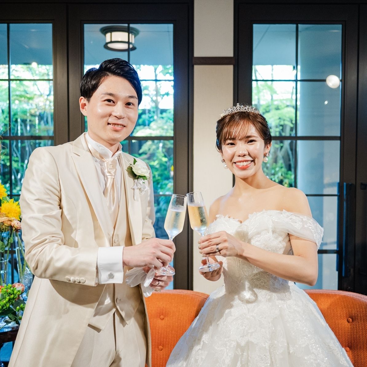 披露宴パーティのカバー写真