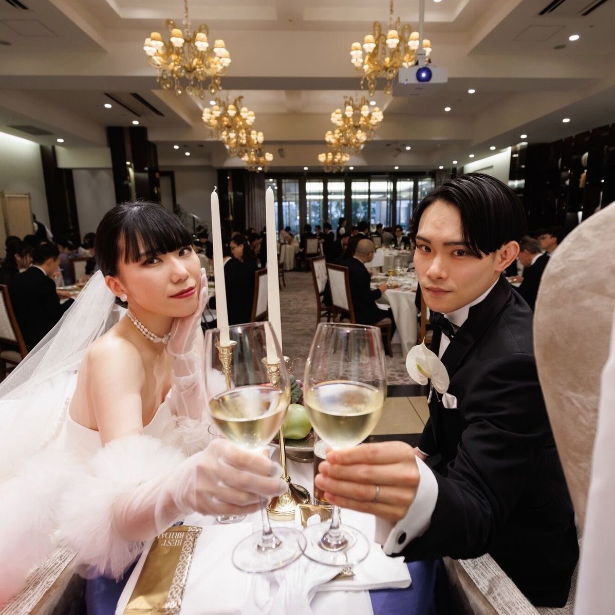 披露宴パーティのカバー写真