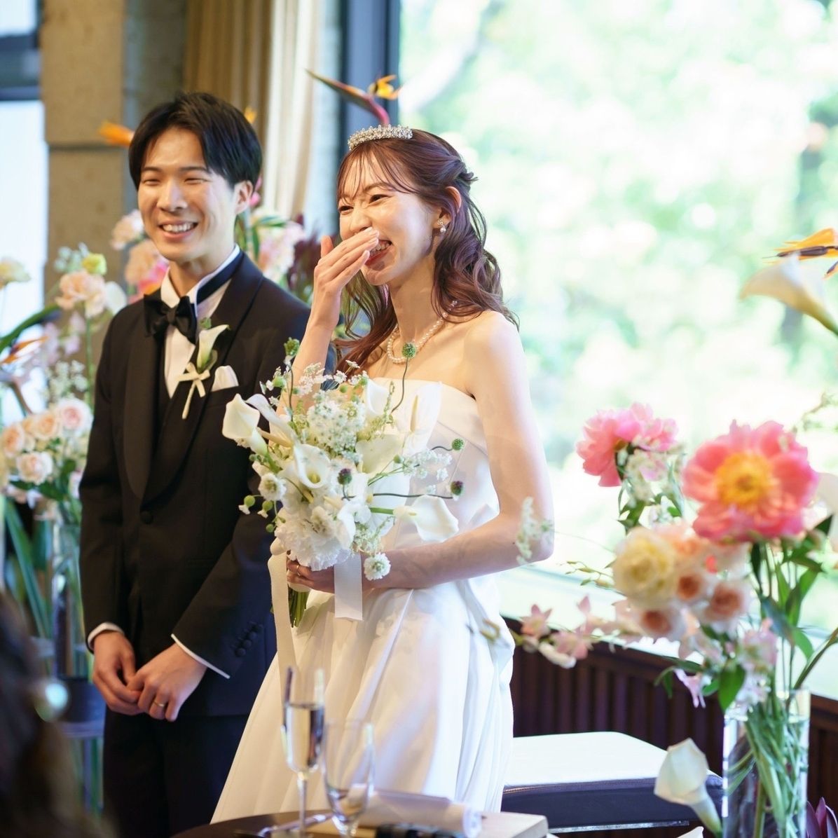 披露宴パーティのカバー写真