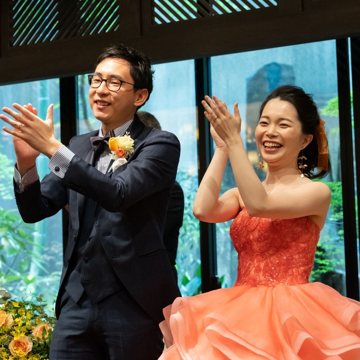 披露宴パーティのカバー写真