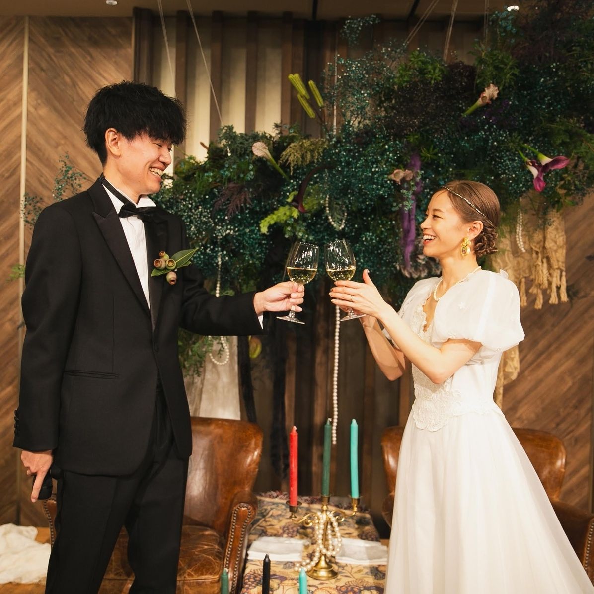 披露宴パーティのカバー写真