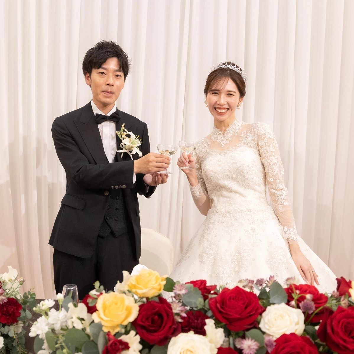 披露宴パーティのカバー写真