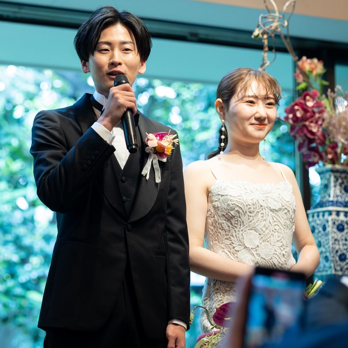 披露宴パーティのカバー写真