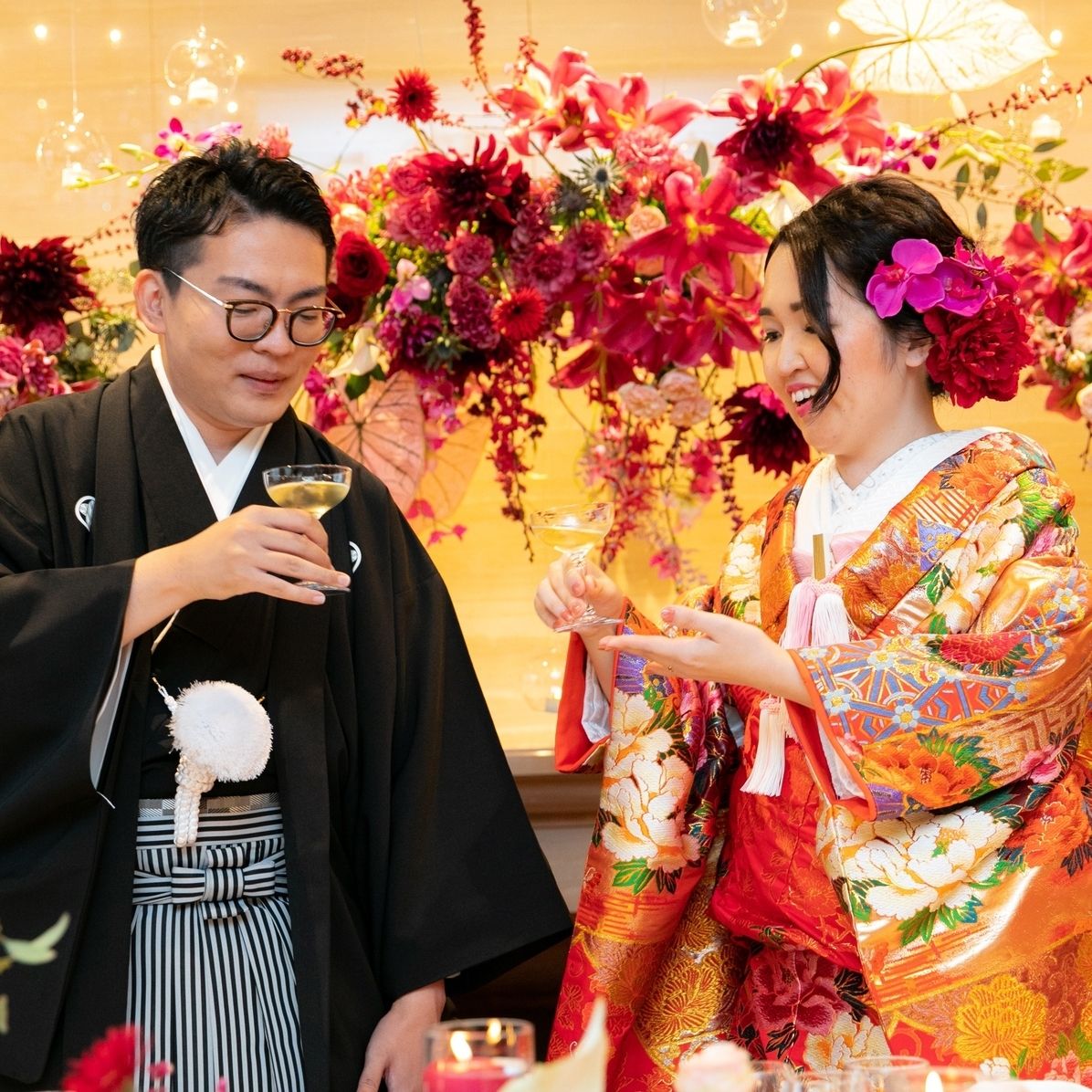 披露宴パーティのカバー写真