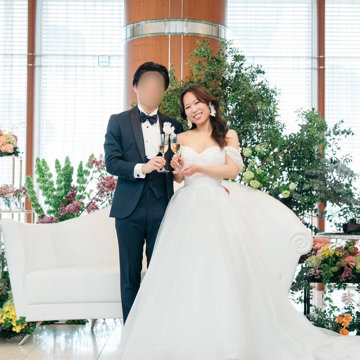 披露宴パーティのカバー写真