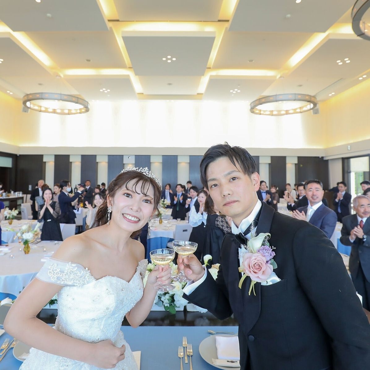 披露宴パーティのカバー写真