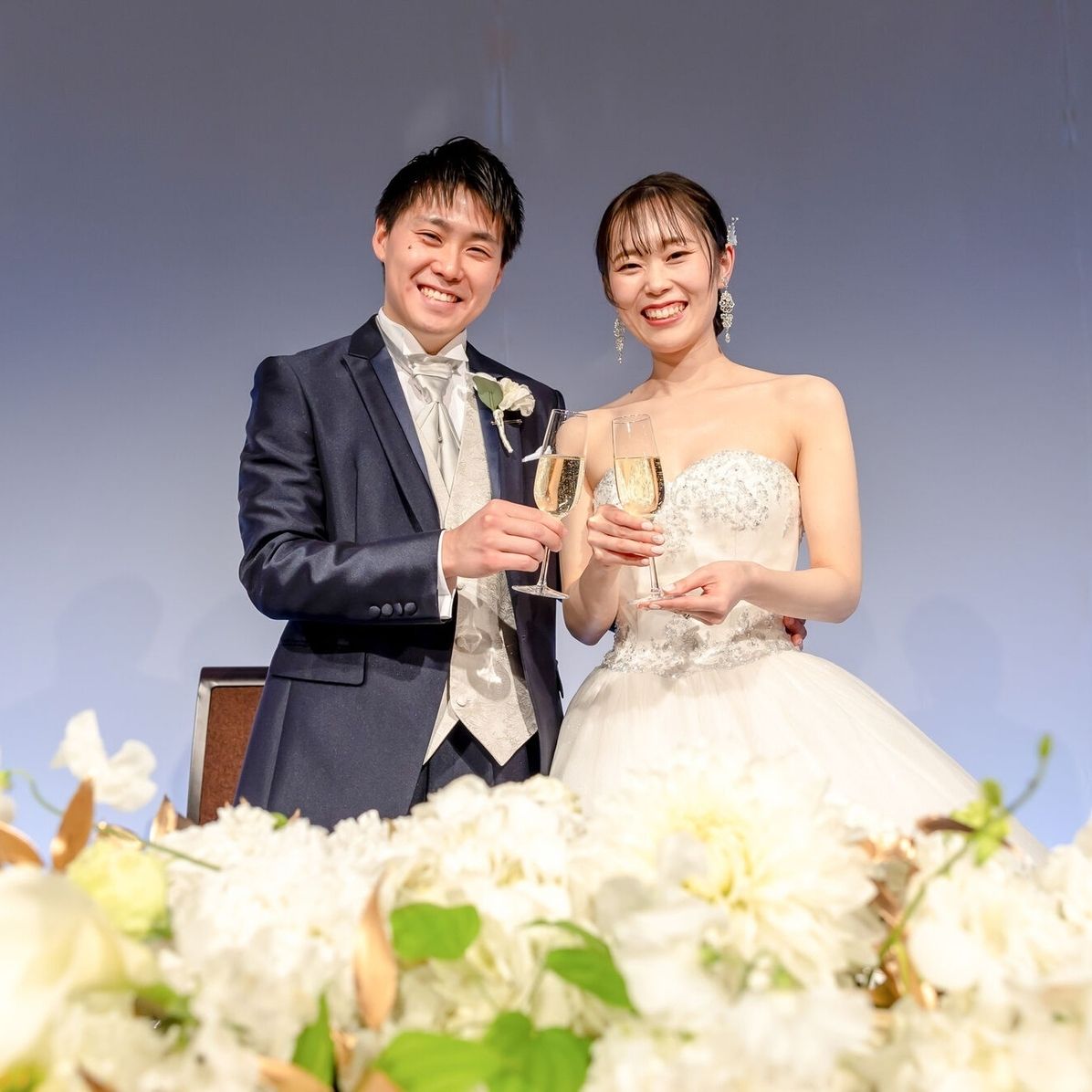 披露宴パーティのカバー写真