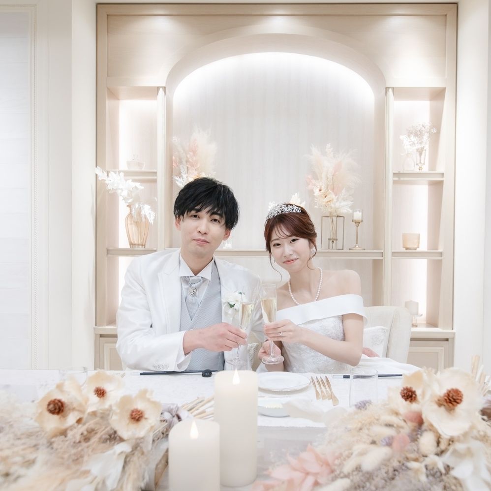 披露宴パーティのカバー写真