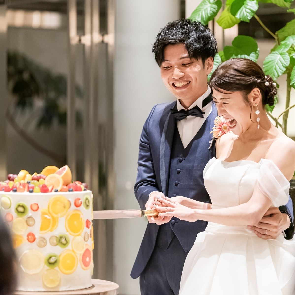 披露宴パーティのカバー写真