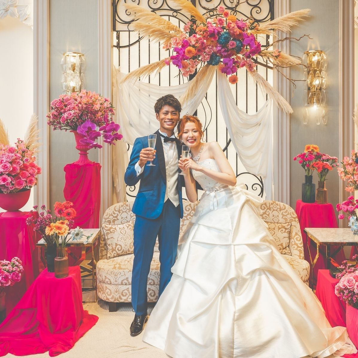 披露宴パーティのカバー写真