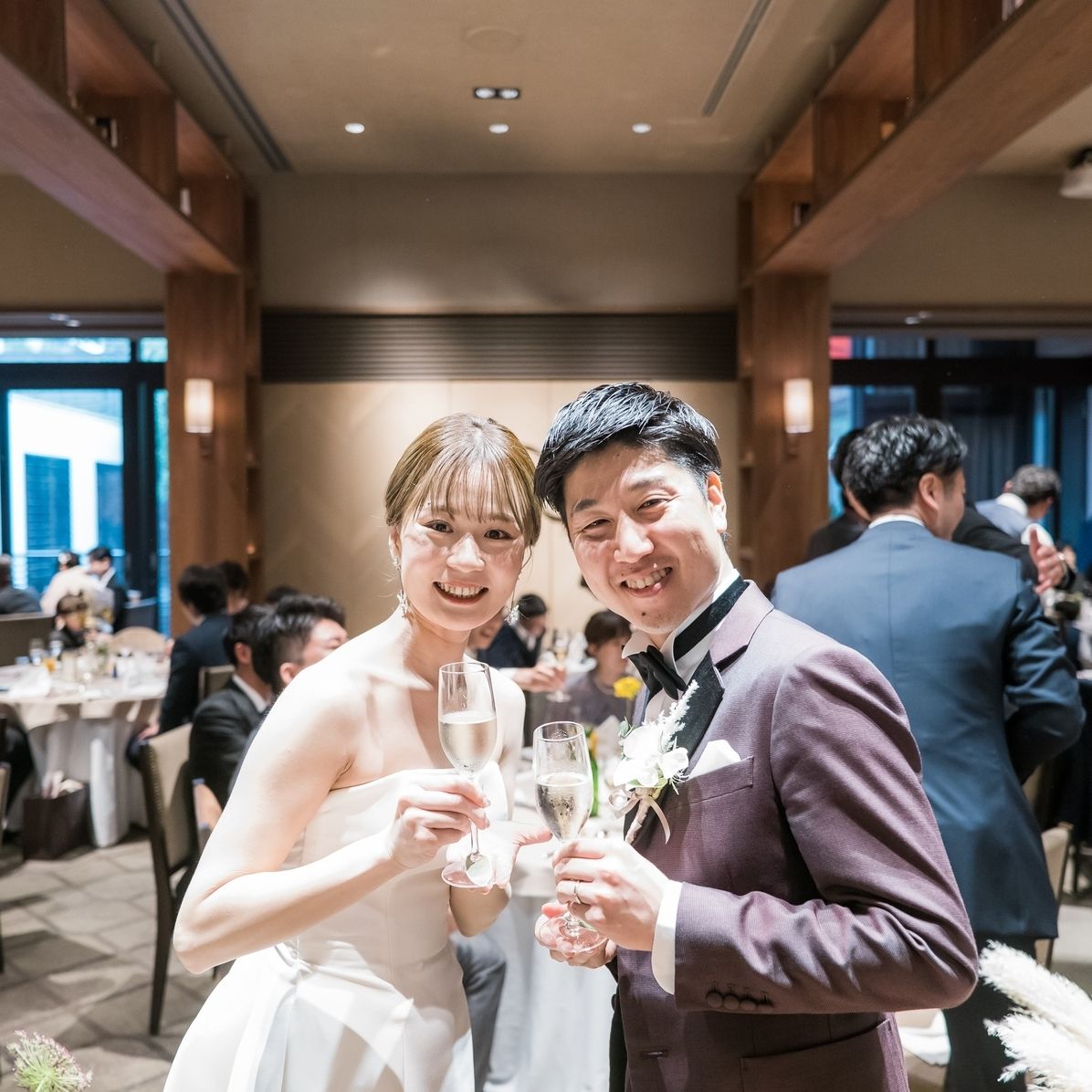 披露宴パーティのカバー写真