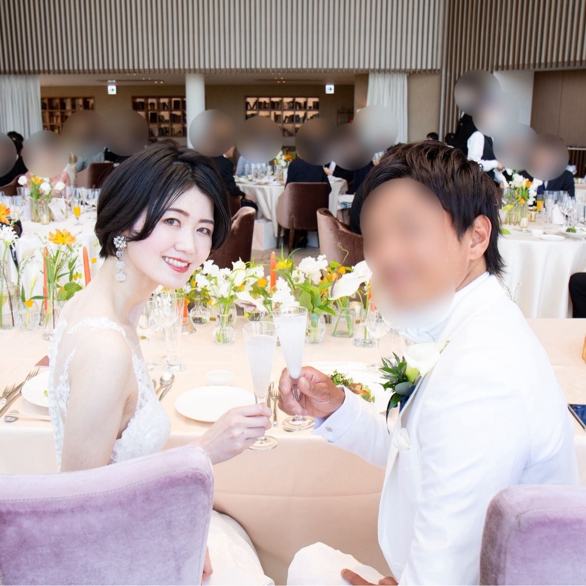 披露宴パーティのカバー写真