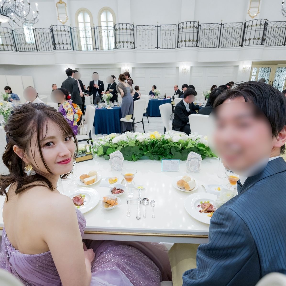 披露宴パーティのカバー写真