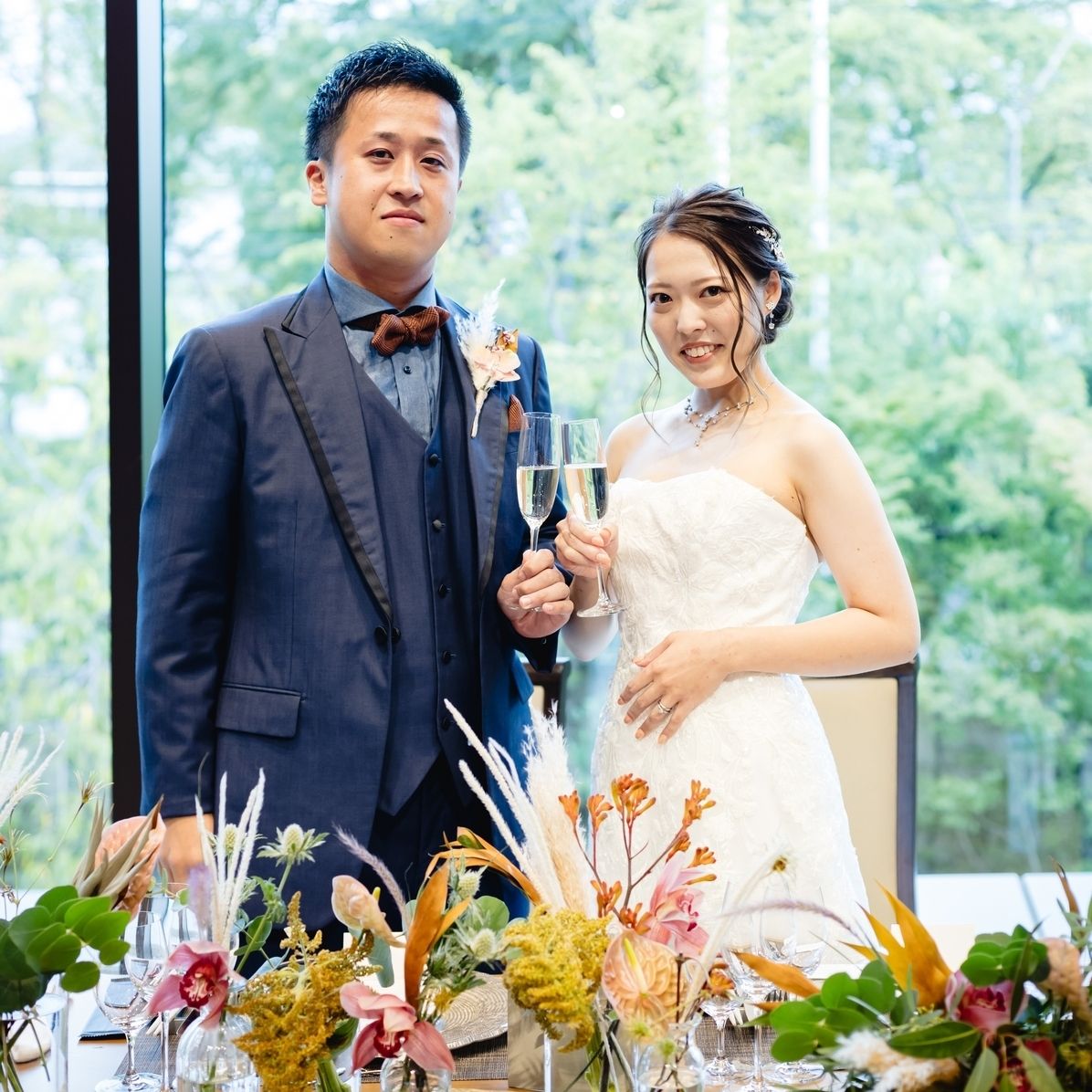 披露宴パーティのカバー写真