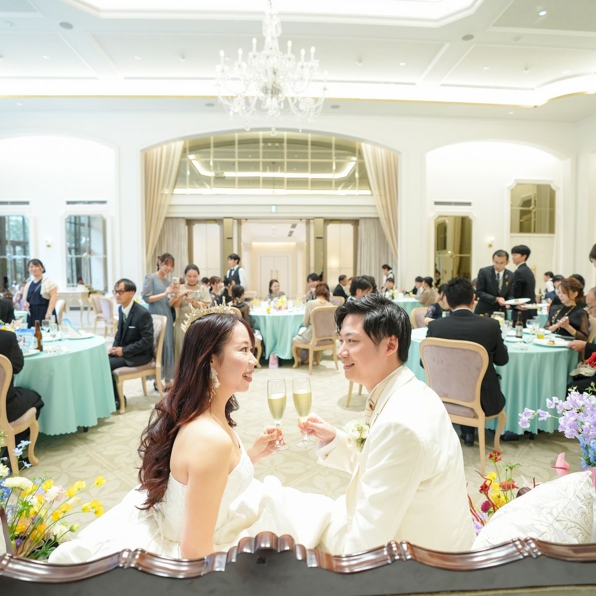 披露宴パーティのカバー写真