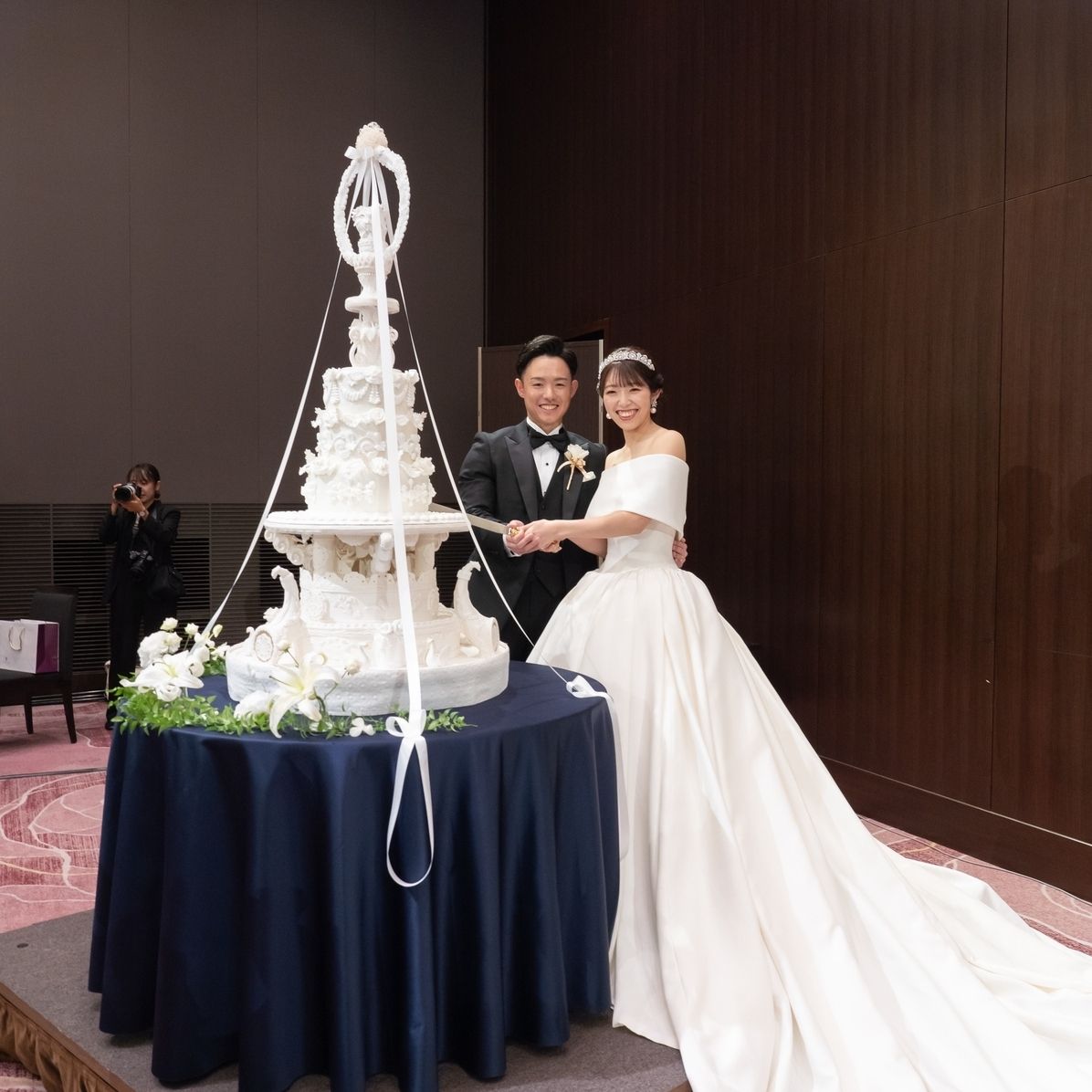 披露宴パーティのカバー写真